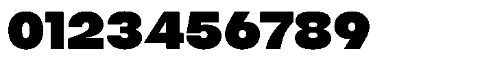1923 Condensed Black Font OTHER CHARS