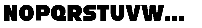 1923 Condensed Black Font UPPERCASE
