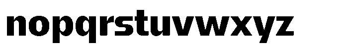 1923 Condensed Bold Font LOWERCASE
