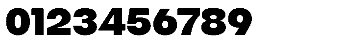 1923 Condensed Extra Bold Font OTHER CHARS