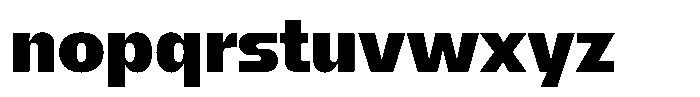 1923 Condensed Extra Bold Font LOWERCASE