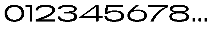 1923 Extended Regular Font OTHER CHARS