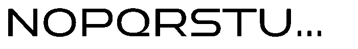 1923 Extended Regular Font UPPERCASE