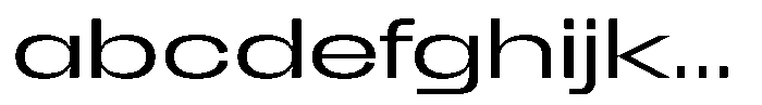 1923 Extended Regular FONT