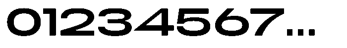 1923 Extended Semi Bold Font OTHER CHARS