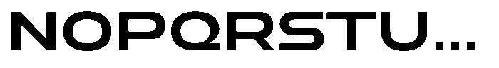 1923 Extended Semi Bold Font UPPERCASE