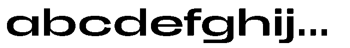 1923 Extended Semi Bold FONT