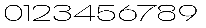 1923 Extended Thin Font OTHER CHARS