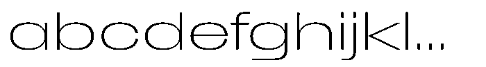 1923 Extended Thin FONT