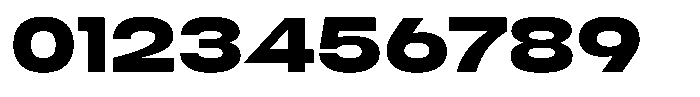 1923 Extra Bold Font OTHER CHARS