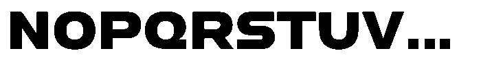 1923 Extra Bold Font UPPERCASE