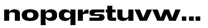 1923 Extra Bold Font LOWERCASE