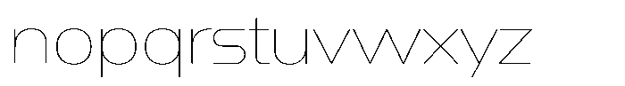 1923 Hair Font LOWERCASE