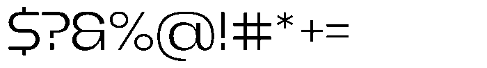 1923 Light Font OTHER CHARS