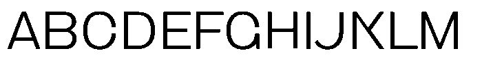 1923 Light Font UPPERCASE