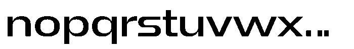 1923 Medium Font LOWERCASE