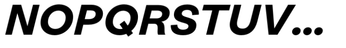 1955 Bold Italic Font UPPERCASE
