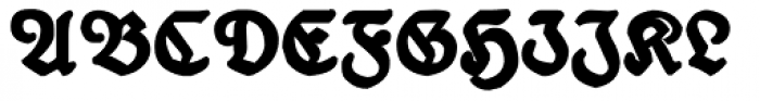 19th Century Retro Bold Font UPPERCASE