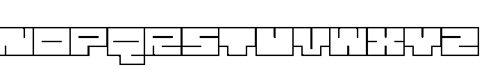 1B_MAZE-white Font UPPERCASE