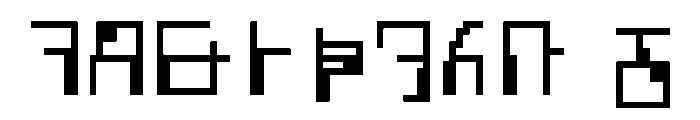 1BitShidinn Font OTHER CHARS