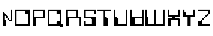 1BitShidinn Font UPPERCASE