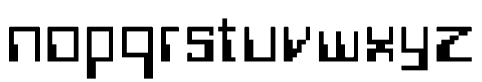 1Bit Font LOWERCASE