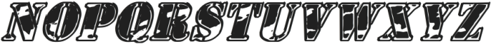 1st Cav II Italic ttf (400) Font UPPERCASE