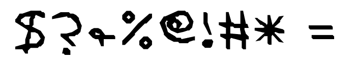 1stGrade Font OTHER CHARS