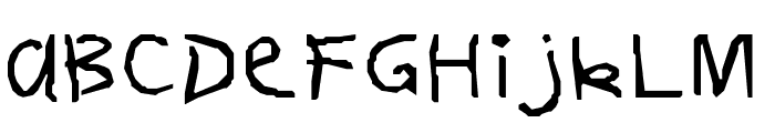 1stGrade Font UPPERCASE