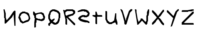 1stGrade Font UPPERCASE