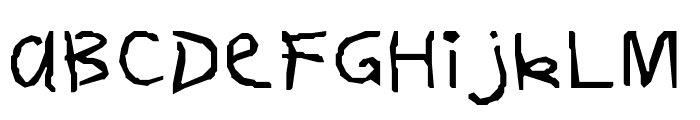 1stGrade Font LOWERCASE