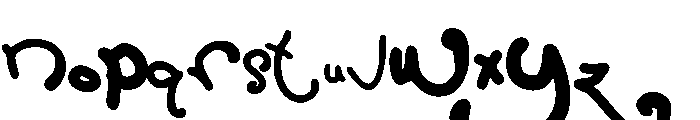 2 September Font LOWERCASE