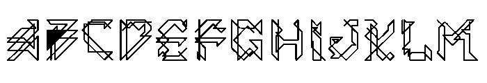 20 Years Overthinking Regular Font UPPERCASE