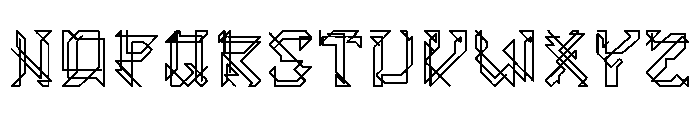 20 Years Overthinking Regular Font UPPERCASE