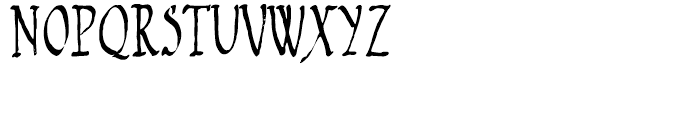 2009 Primitive Normal Font LOWERCASE
