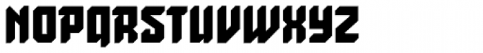 2 Quadro Bold Italic Font UPPERCASE