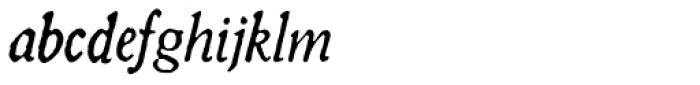 2009 GLC Plantin Italic Font LOWERCASE
