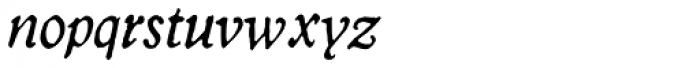 2009 GLC Plantin Italic Font LOWERCASE