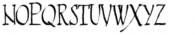 2009 Primitive Font UPPERCASE