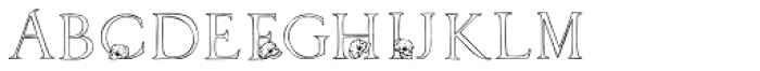 2010 Dance Of Death Font LOWERCASE