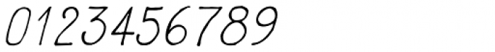 2011 Slimtype Sans Italic Font OTHER CHARS