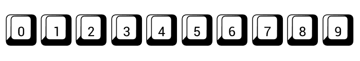 212 Keyboard Font OTHER CHARS