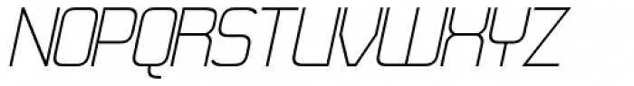 21st Fine Italic Font UPPERCASE