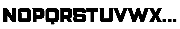 234 Sec Regular Font UPPERCASE