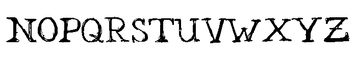 29 DAYS by marsnev Font UPPERCASE