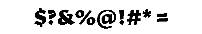 29LTAdaFlat Black Font OTHER CHARS