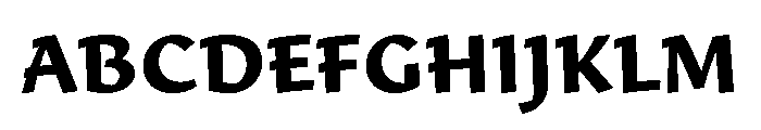 29LTAdaFlat Bold Font UPPERCASE