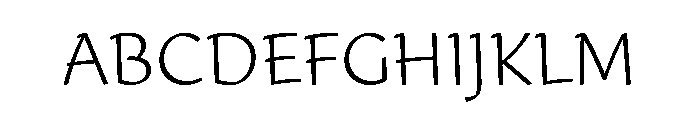 29LTAdaFlat ExtraLight Font UPPERCASE