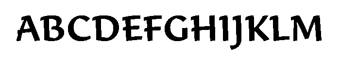 29LTAdaFlat Medium Font UPPERCASE