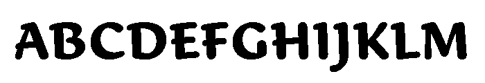 29LTAdaRound Bold Font UPPERCASE